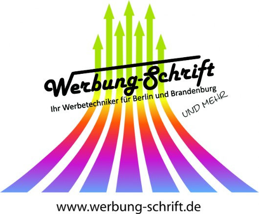 Logo Werbung und Schrift